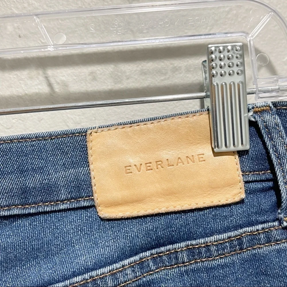 EVERLANE Women’s High Rise Skinny Ankle Jean Medium Wash Stretch Size 27 - Picture 7 of 9